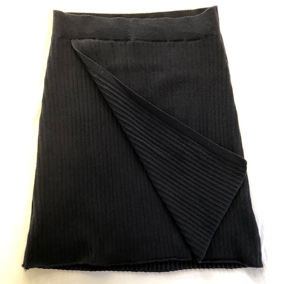 🦋 NWOT FREE PEOPLE knit ribbed midi skirt - Picture 2 of 11